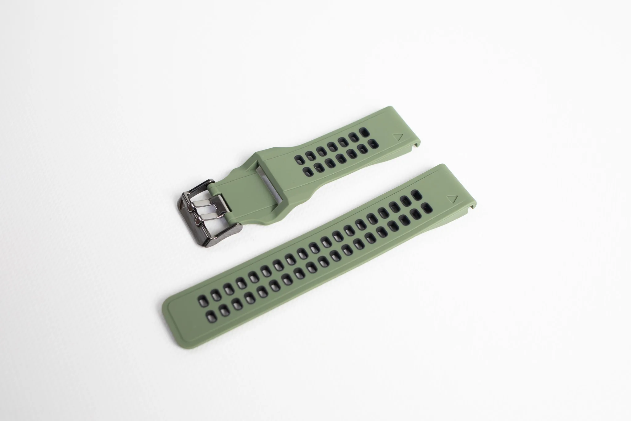 Garmin Quick Fit 22mm Strap - Green:Black
