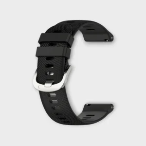 Garmin Quick Release Silicone Strap 18mm 22mm Black