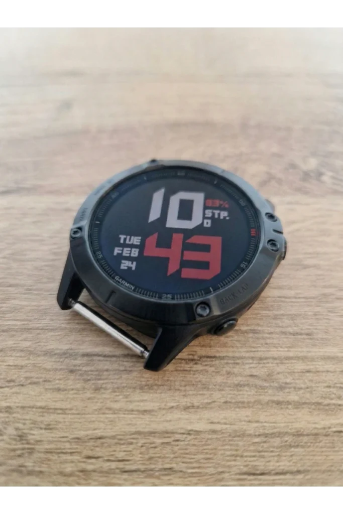 Garmin Fenix 6 Pro after black