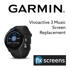 Garmin Vivoactive 3 Music Screen Replacement - Fix Screens