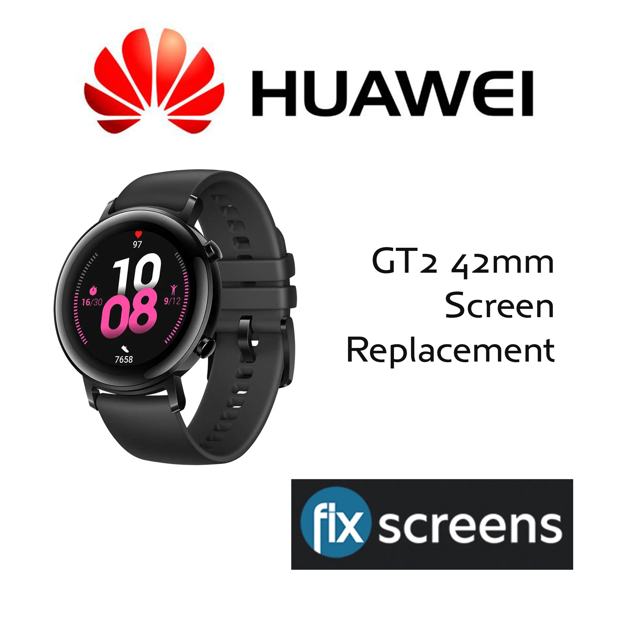 Huawei GT2 42mm Screen Replacement - Fix Screens