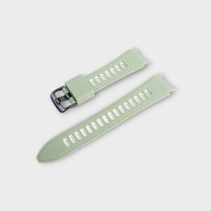 Samsung Watch 6 Strap Green : White-PhotoRoom