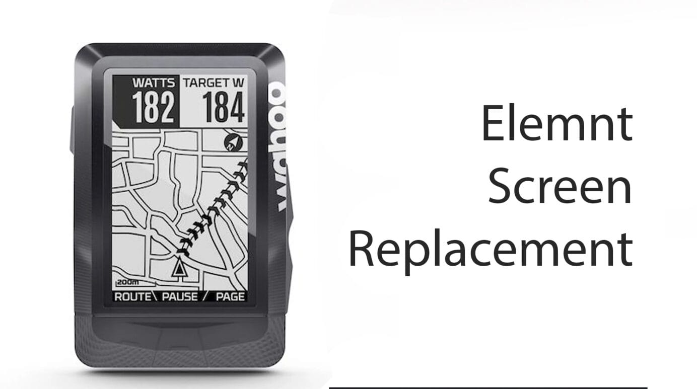 Wahoo Elemnt Screen Replacement