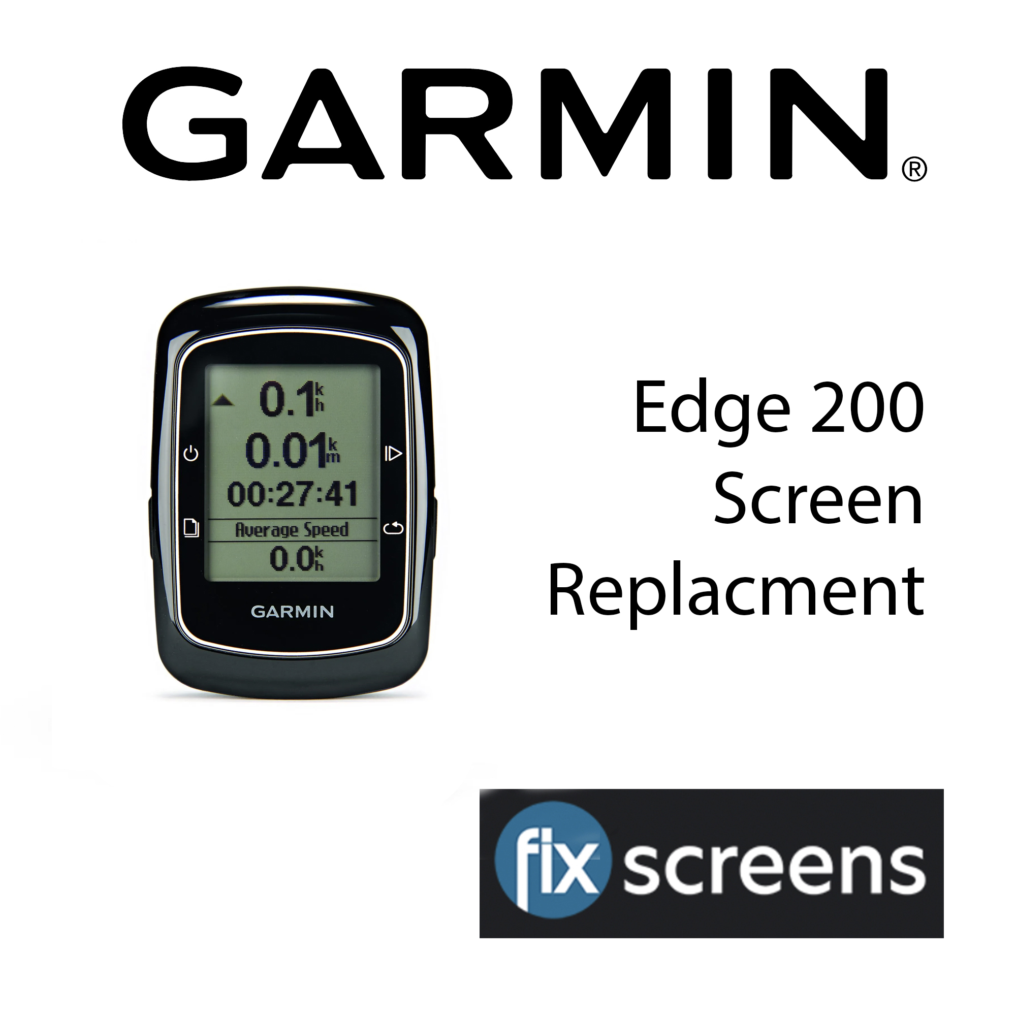 Garmin Edge 200 Screen Replacement