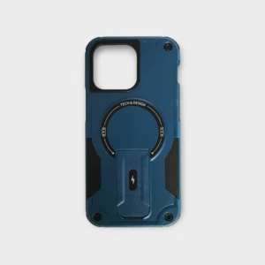 iPhone 15 Pro Max Kickstand Case Blue