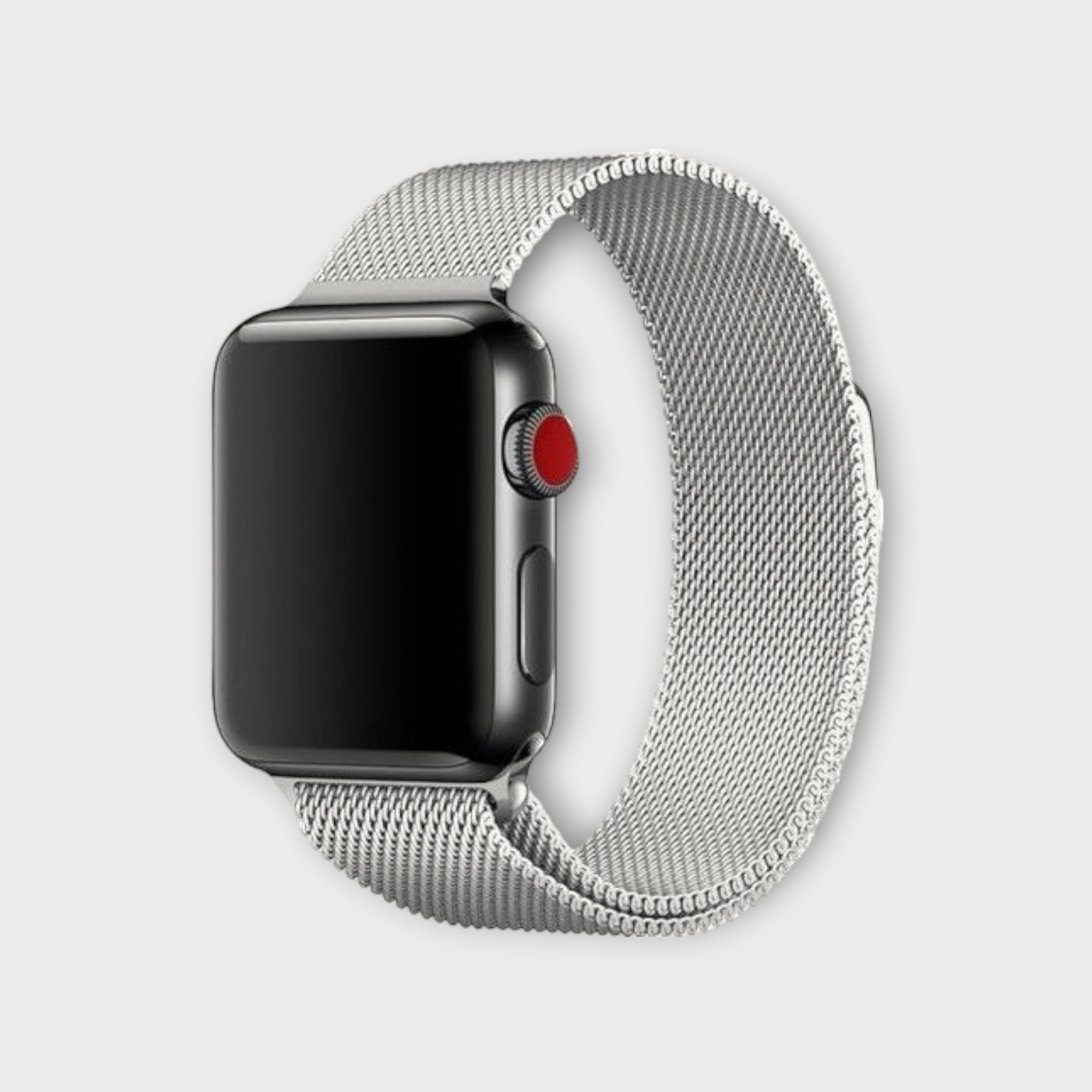 Apple Milanese Strap Silver-Photoroom