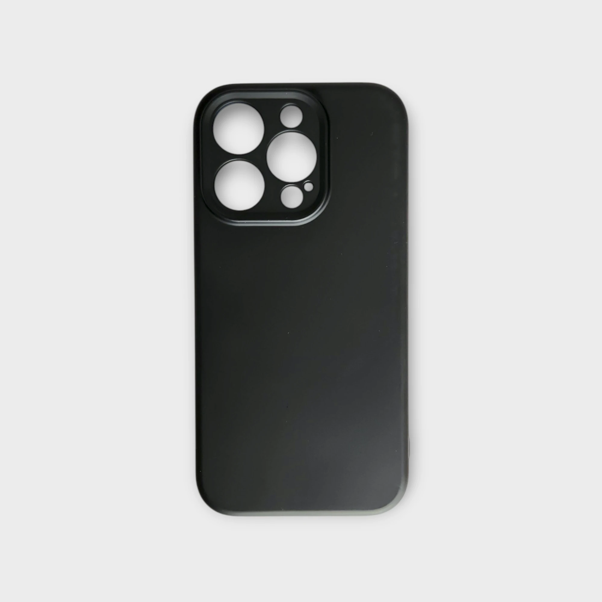 Iphone 15 Pro Silicone Case Black