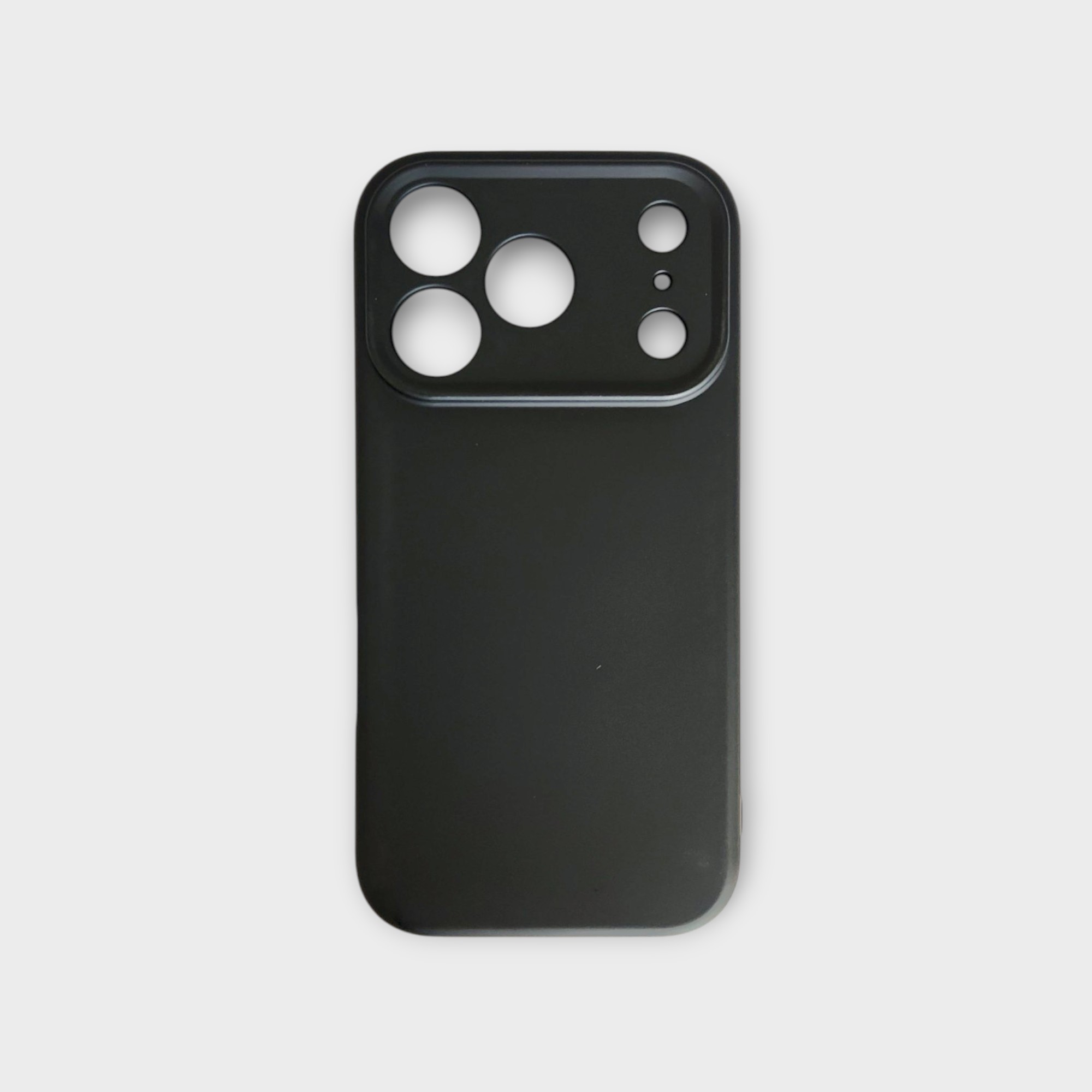Iphone 17 Pro Liquid Silicone Case Black