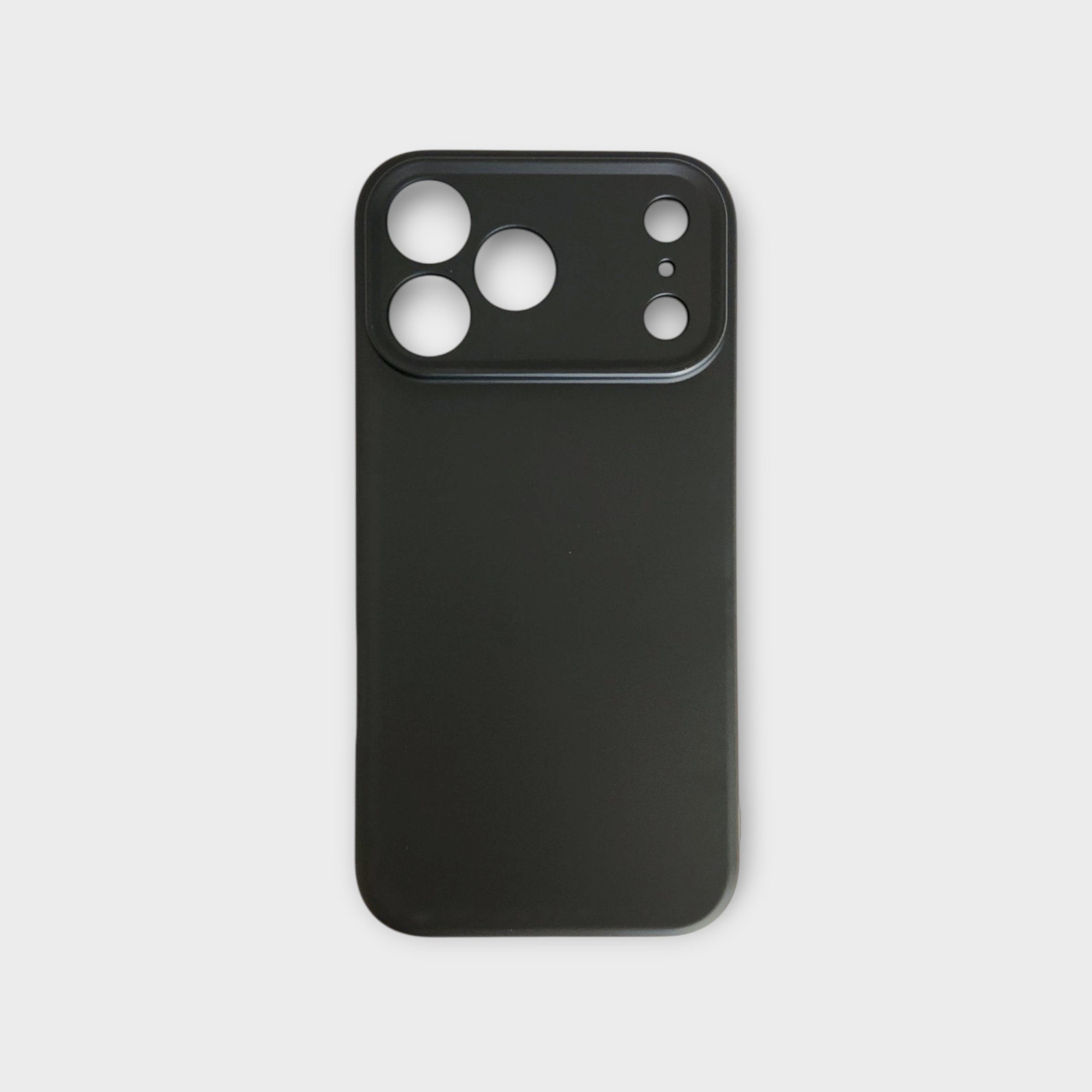 Iphone 17 Pro Max Liquid Silicone Case Black