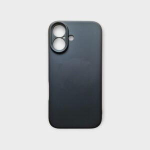 iPhone 16 Liquid Silicone Case Black 2